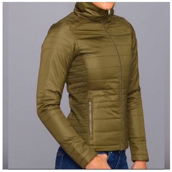 The North Face Jackets & Blazers - The North Face Aleycia Insulated Quilted Puffer Jacket Green Women's M Gorpcore